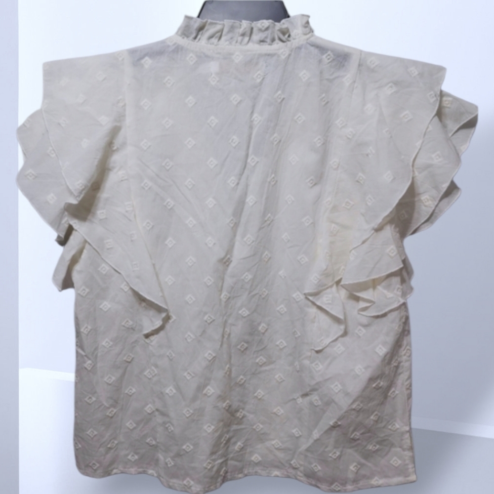 Bishop + Young 'Cleo' Ruffled Top - Picture 7 of 8